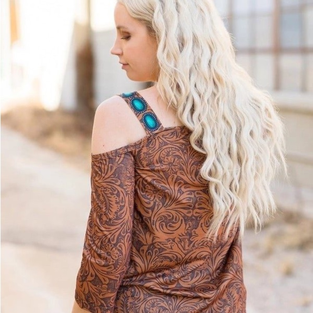 Crazy Train Lovely Leather Top